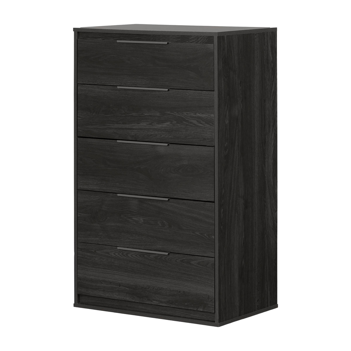 South Shore Hourra 5-Drawer Chest, Gray Oak