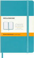 Moleskine Classic Notebook, Hard Cover, Pocket (3.5' X 5.5') Dotted, Reef Blue, 192 Pages