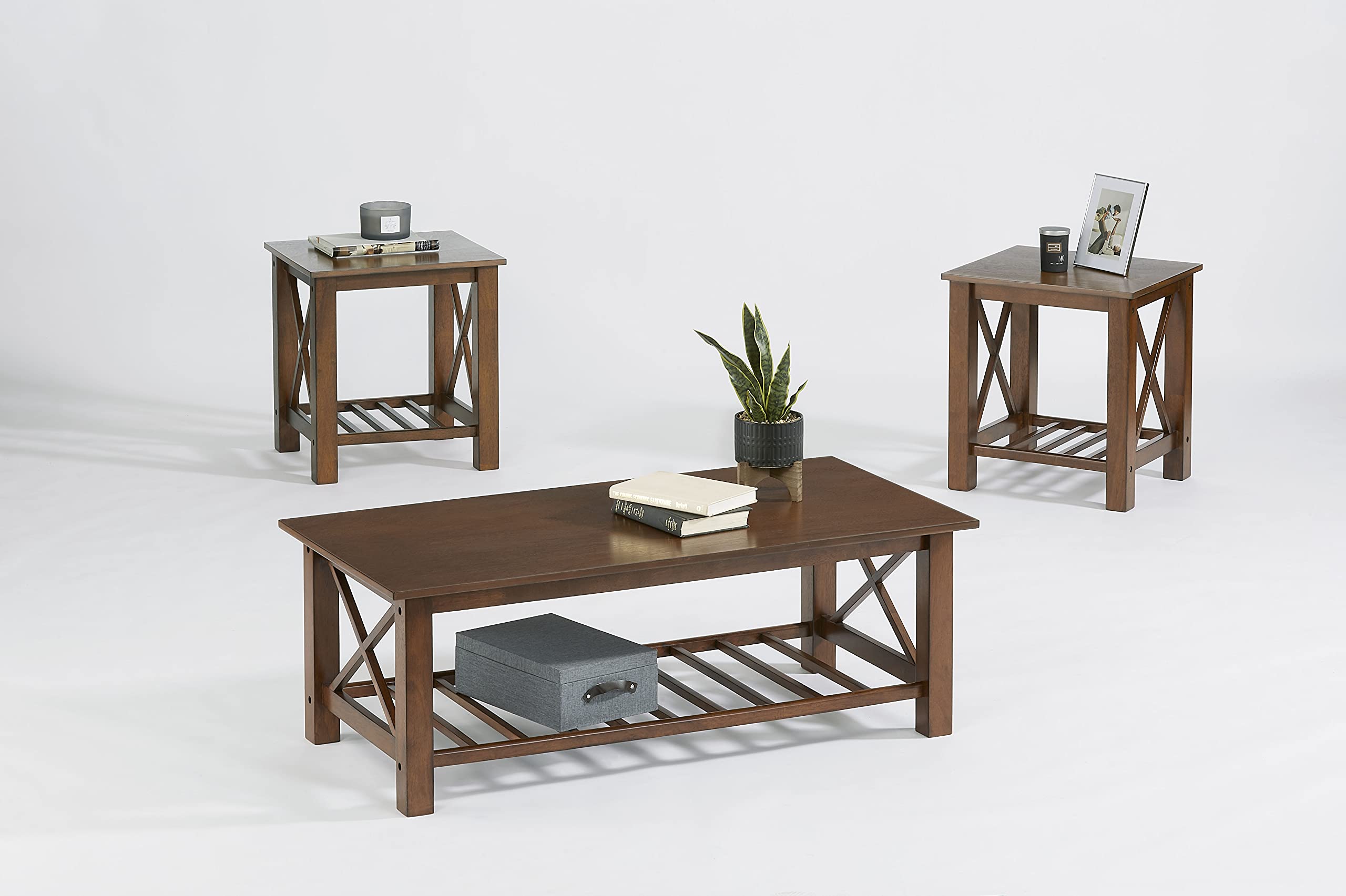 Progressive Furniture Sloan 3 Pack - Cocktail & 2 End Tables