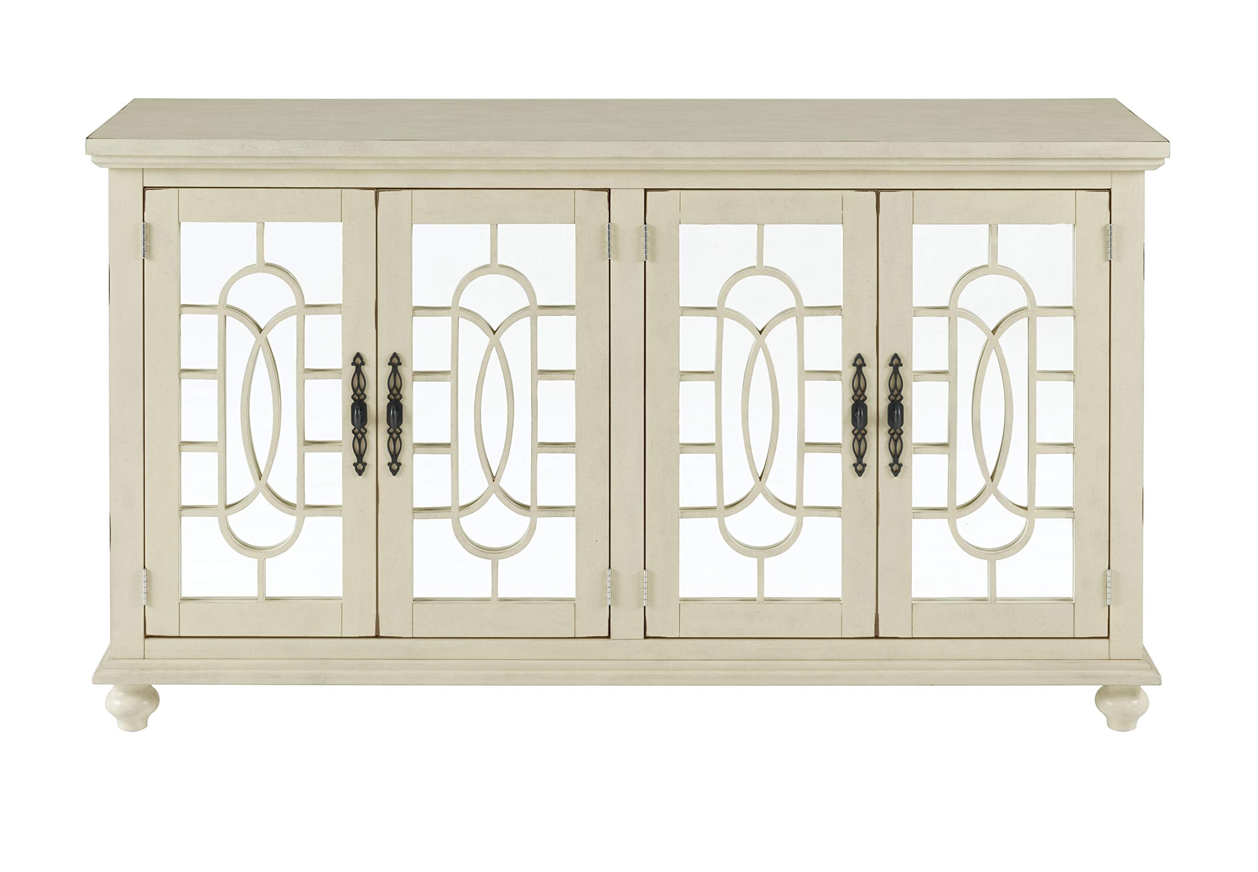 Martin Svensson Home Orleans Tv Stand, 4 Door, Antique White