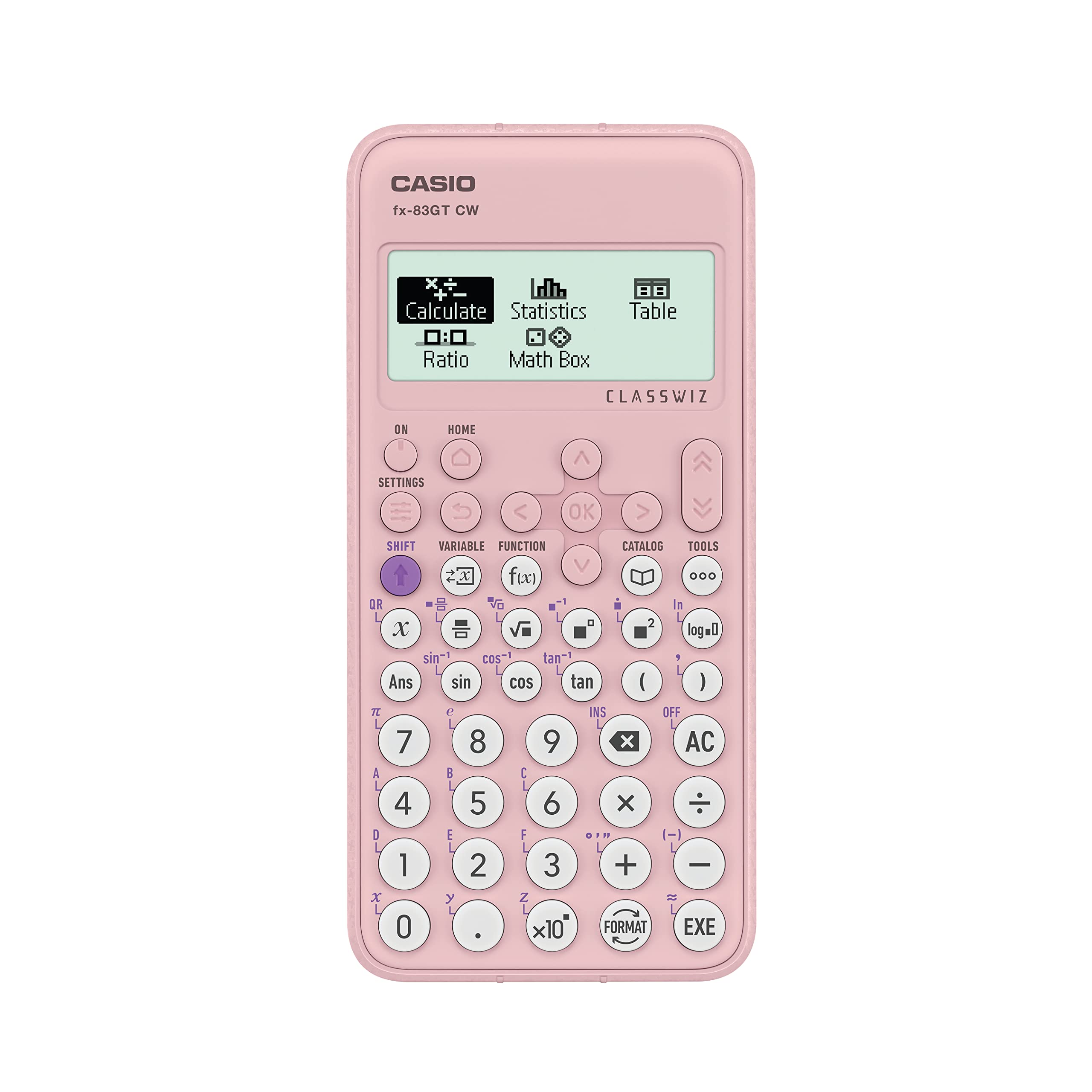 Casio Fx-83Gtcw Pink Scientific Calculator