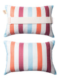 Vmgreen Outdoor Beach Chair Head Resting Pillow, Pool Lounge Chair Pillows With Insert And Adjustable Elastic Stripe For Recline