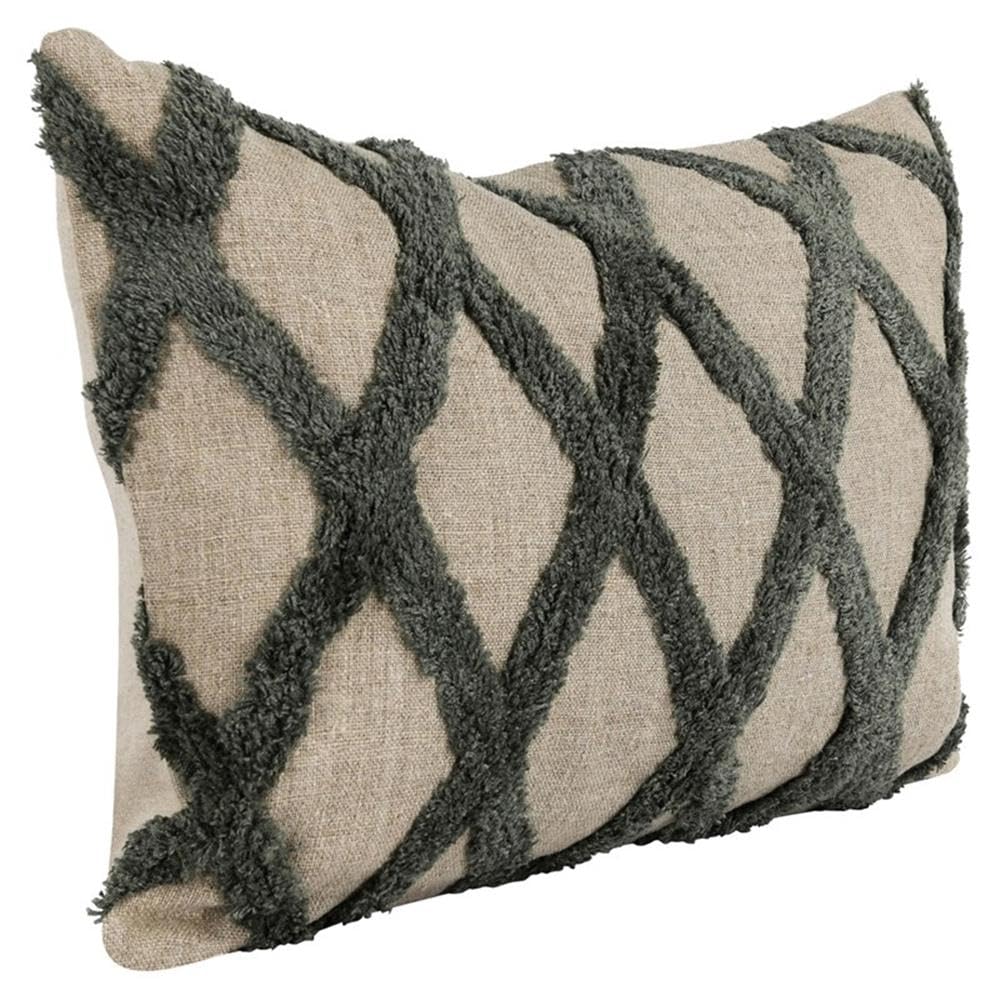 Kosas Home Evangeline 14X20 Transitional Fabric Throw Pillow In Forest Green