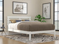 AFI, Oxford Queen Platform Bed, White