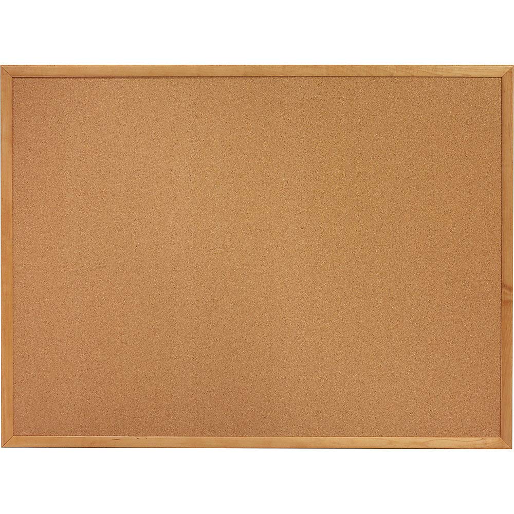 Lorell Oak Wood Frame Cork Board 18' X 24'