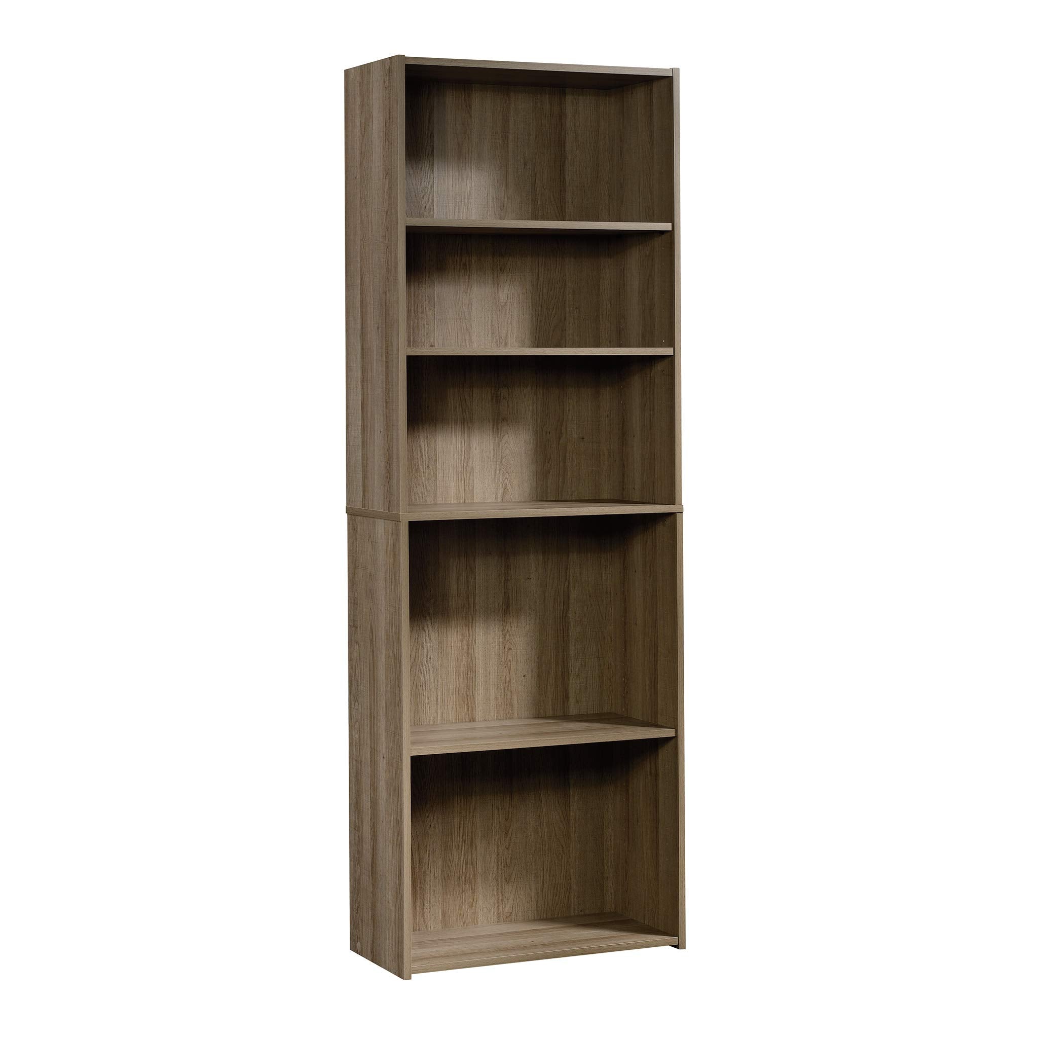 Sauder Beginnings 5-Shelf Bookcase, Summer Oak Finish