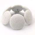 12 Colors Fabric Covered Button Twist Pins Dust Ruffle Pins- For Sofa,Upholstery,Armchair Caddies, Armrest Covers,Bed Skirts, Sl