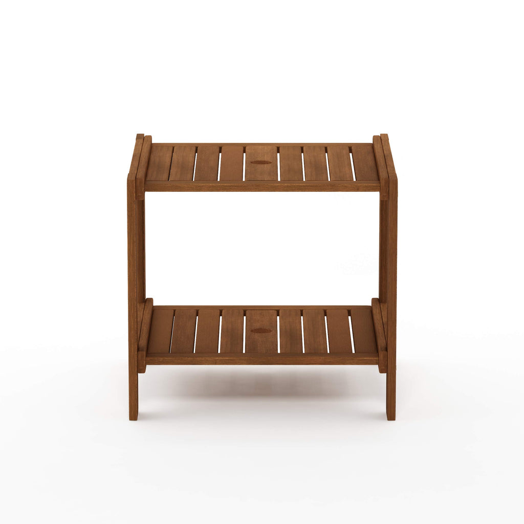Furinno Fg19840T Tioman Hardwood Mississippi Side Table, Natural