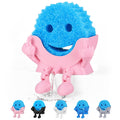 Sqwerplex Cute Hanging Sponge Holder with Drainage | Traceless Glue | Pink