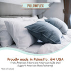 Pillowflex Synthetic Down Pillow Insert - 16X16 Down Alternative Pillow, Ultra Soft Throw Pillow, Small Couch Sham Bed Sleeping