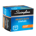 Swingline Staples, Heavy Duty For Desktop Staplers, 1/2' Length, 100/Strip, 5000/Box (79392)