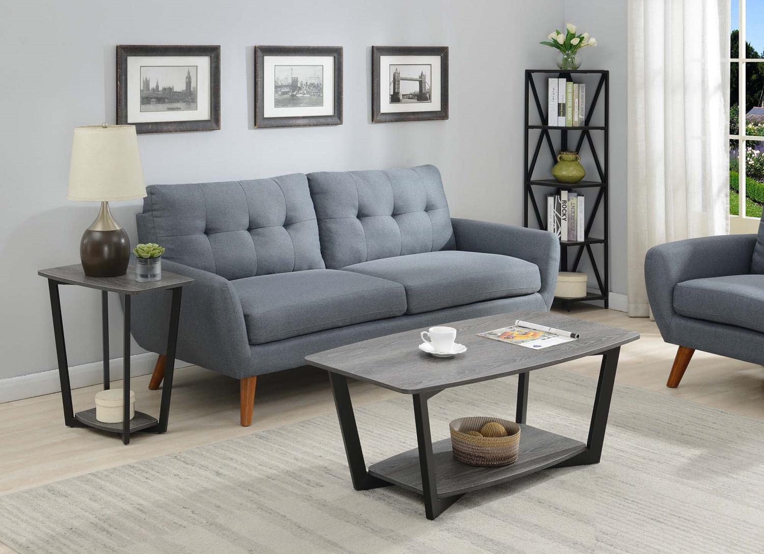 Convenience Concepts Graystone Coffee Table - Thumbnail 2