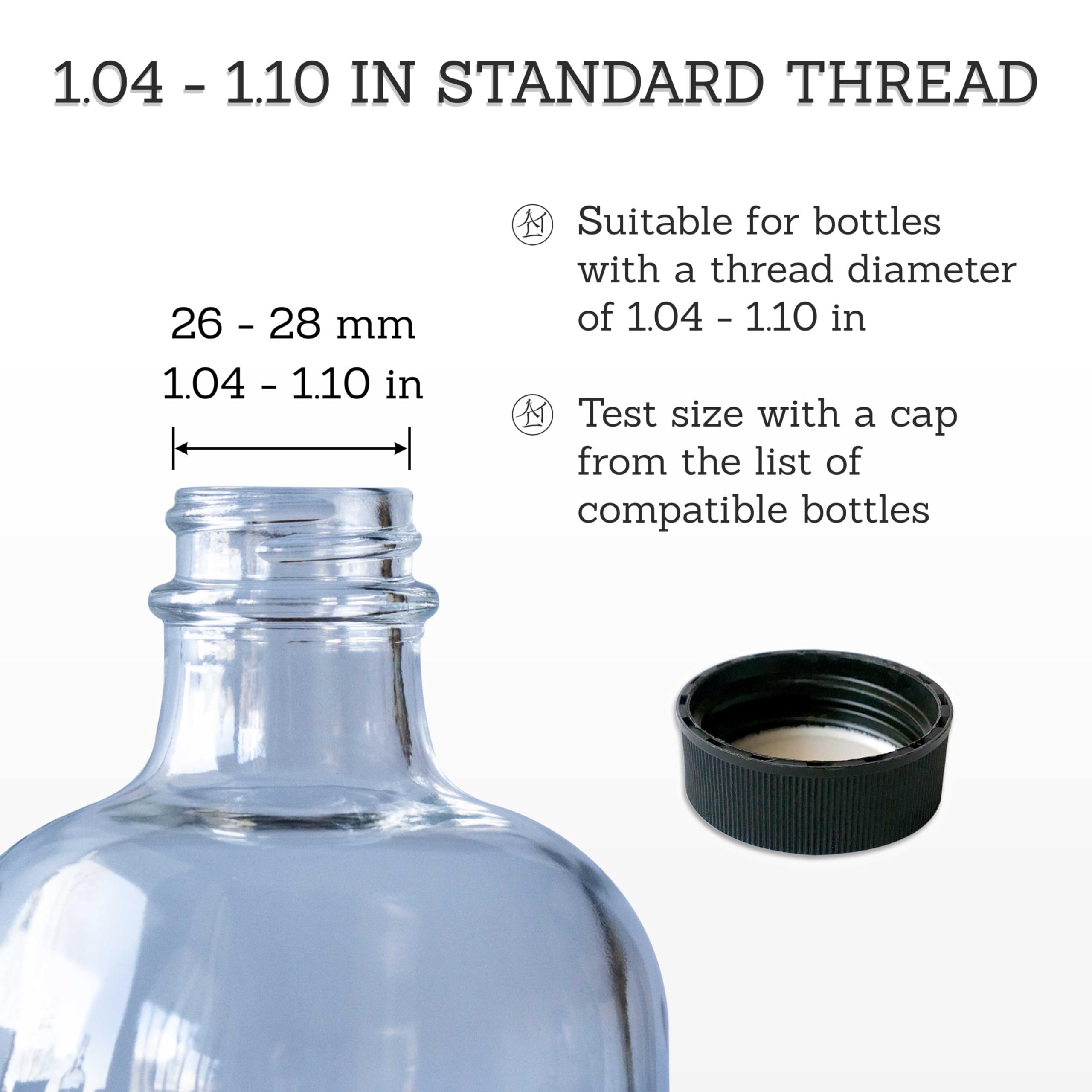 Altglas Four Pack - 4X Stainless Steel Soap Dispenser Pump 'Zagreb' As Replacement For Liquid Hand Soap Bottles (Silver Chrome)