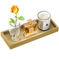 ZHWS Bathroom Tray for Soap Dispenser, Vanity Tray for Perfume, Jewelry, Candle, Makeup, Decorative Tray, Kitchen Tray Counter O