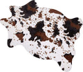 MACEVIA Cowhide Rug Cute Cow Print Rug Western Decor for Living Room Bedroom Faux Animal Area Carpet Non-Slip 43.3 L x 29.5 W(3.