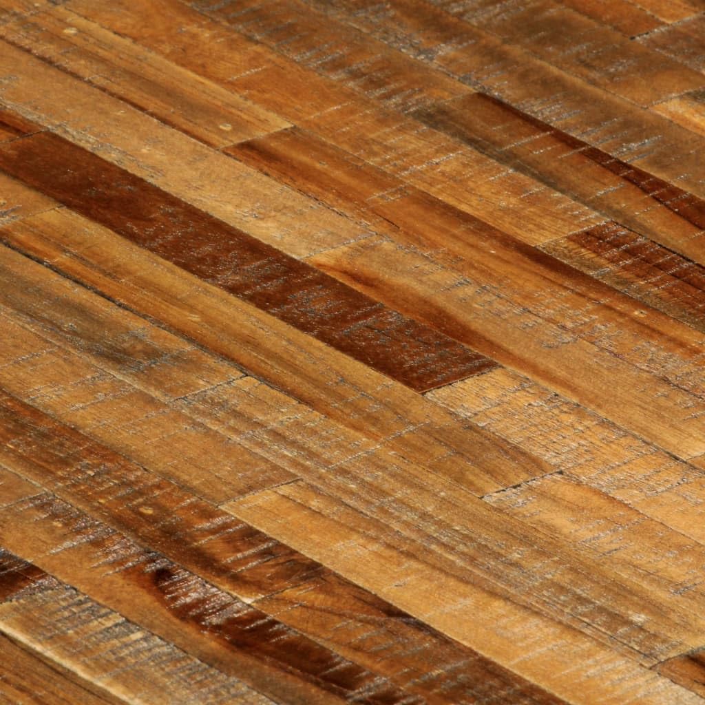 vidaXL Dining Table Reclaimed Teak and Steel 70.8&quot;x35.4&quot;x29.9&quot;