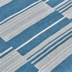 Kosas Home Boulder 96X120 Outdoor Polypropylene Fabric Area Rug In Blue