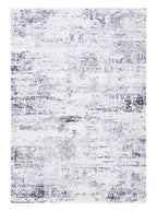 SAFAVIEH Amelia Collection Area Rug - 9' x 12', Ivory & Grey, Modern Abstract Design, Non-Shedding & Easy Care, Ideal for High T