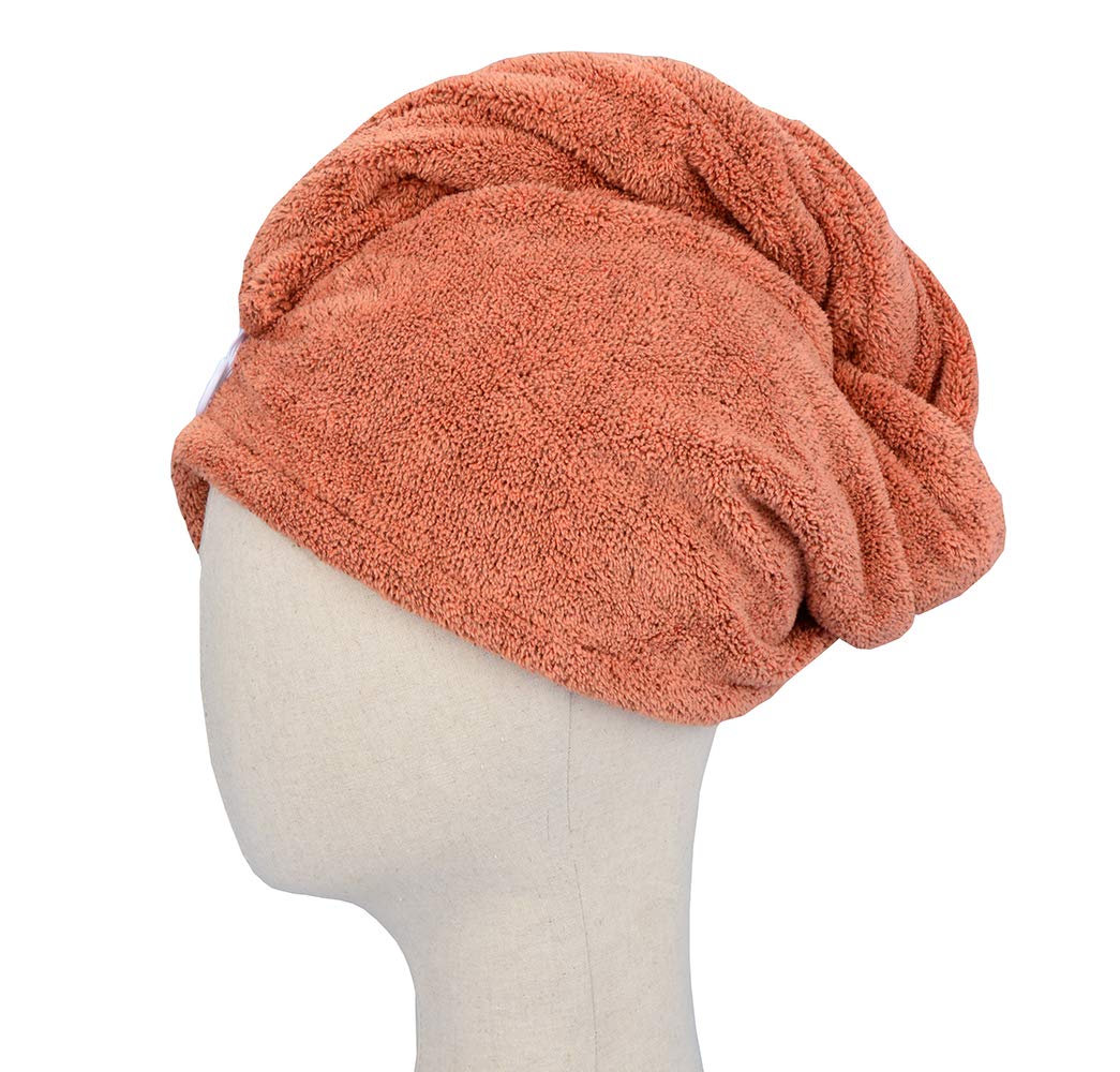 Hopeshine Hair Towel Twist Microfiber Women'S Soft Shower Towels For Curly Hair Turban Wrap Drying Cap Great Gift For Girls 3-Pa