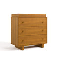 Storkcraft Texas 3 Drawer Chest with Removable Changing Table Topper (Almond) - GREENGUARD Gold Certified Baby Dresser, Interloc