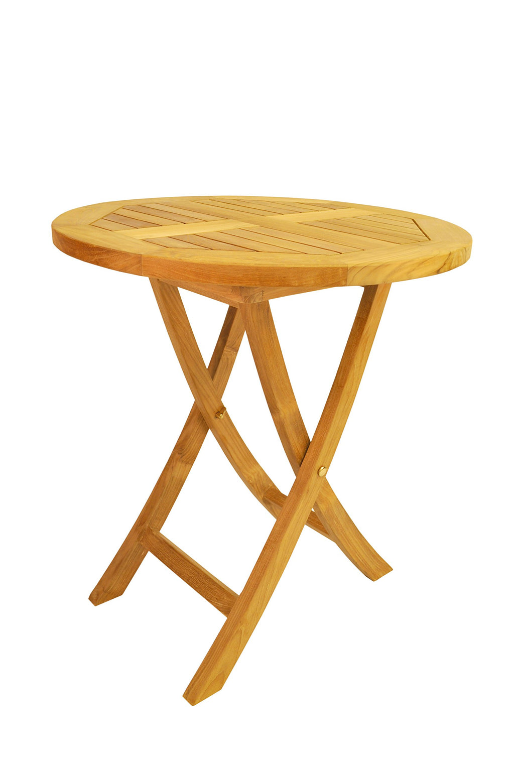 Anderson Teak Bahama Round Bistro Folding Table 27"