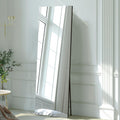 Kosmonia 58x18 Frameless Full Length Silver Mirror w/Distortion Free, HD Reflection &Anti Desilvering, Tempered Glass &Shatter P