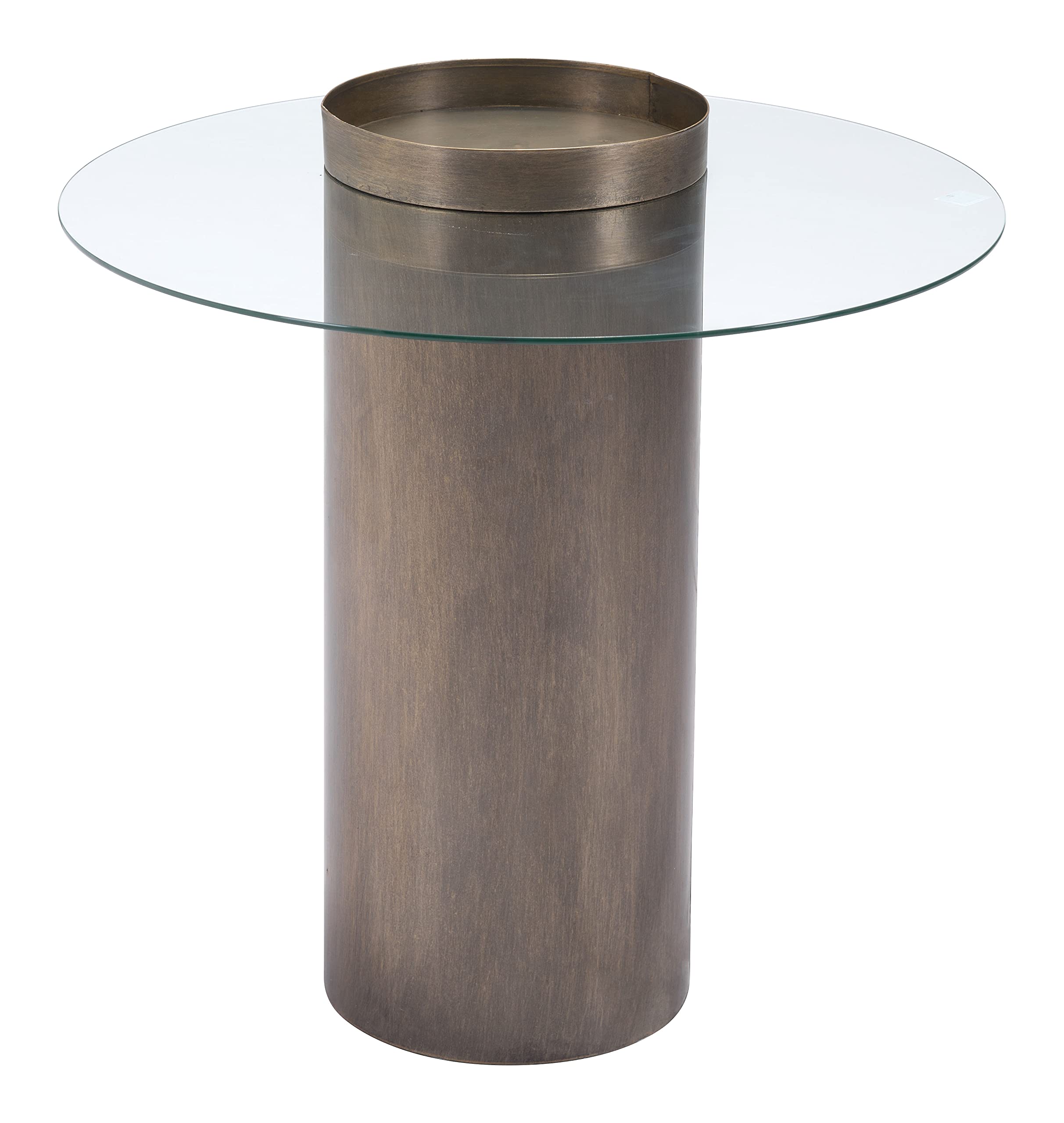 EMI End Table Antique Gold