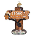 Old World Christmas Ornaments: State Parks Glass Blown Ornaments for Christmas Tree, Sequoia National
