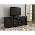 Progressive Furniture Willow Media Console, 74", Distressed Black
