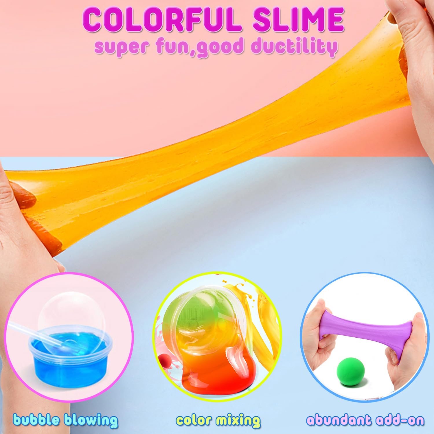 Panshan Fidget Advent Calendar 2024 Crystal Slime Christmas Countdown Calendar Toys Holiday Set 24 Days Xmas Surprise Gift Toys