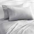 100% Cotton Percale Pillowcases, 2 Pack Pillow Cases, Soft & Breathable Pillow Covers, Light Weight Fabric, Smooth Airy Weave, F