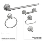 Design House 538447 Calisto Euro Wall Mounted Toilet Paper Holder, Oil Rubbed Bronze, One Size