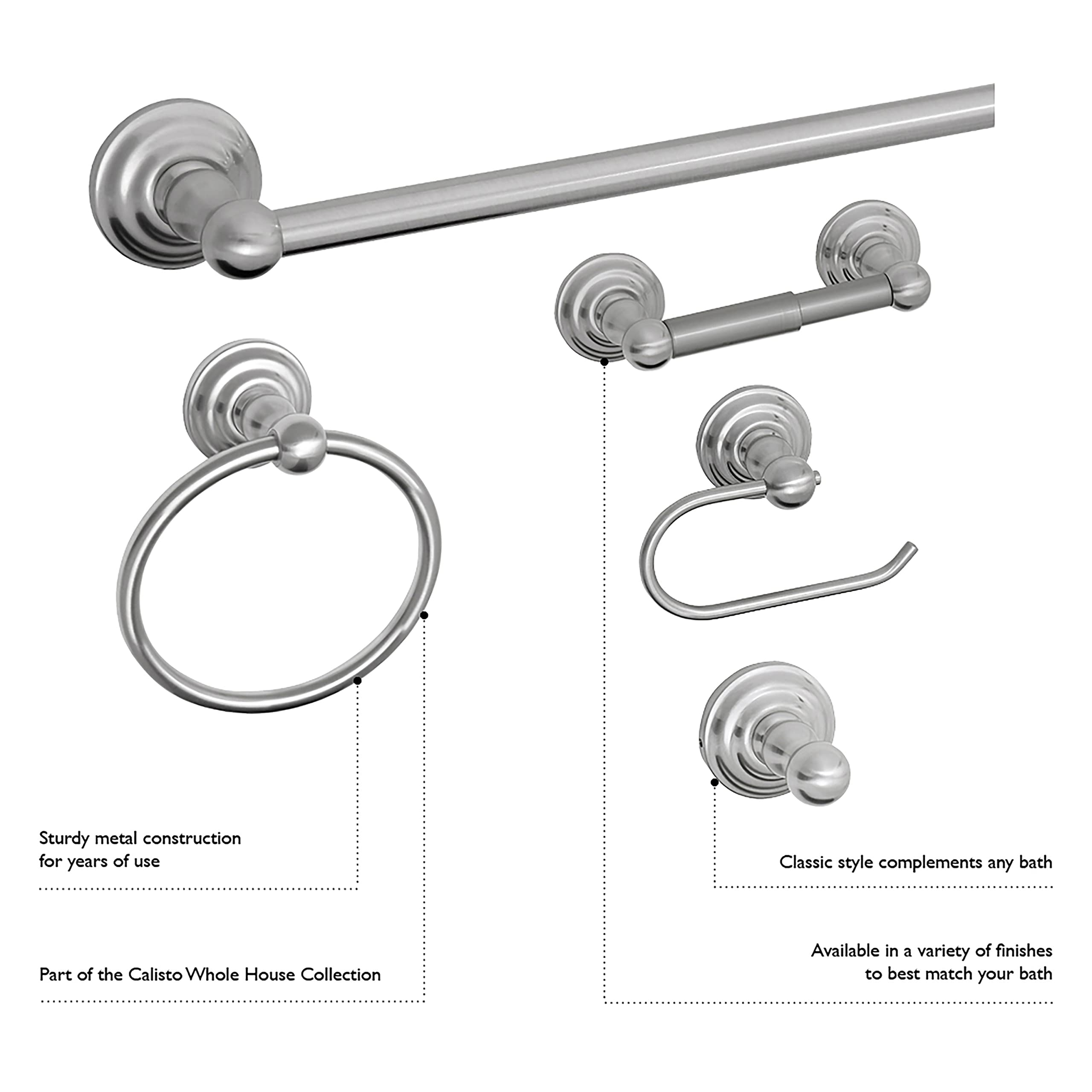 Design House 538447 Calisto Euro Wall Mounted Toilet Paper Holder, Oil Rubbed Bronze, One Size