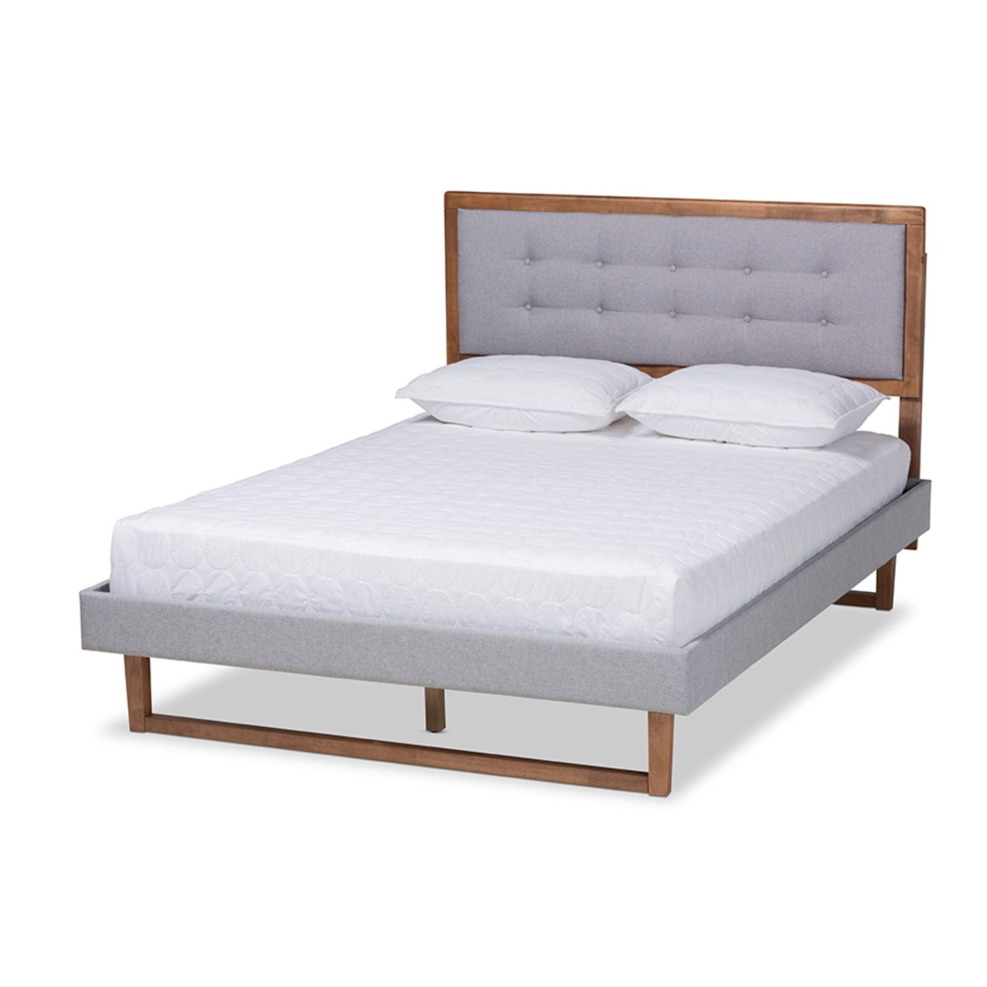 Baxton Studio Livinia Platform Bed - Thumbnail 2