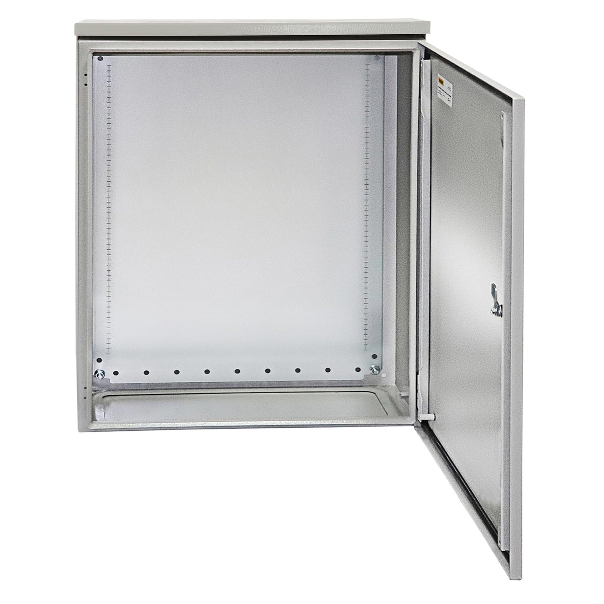 VEVOR Electrical Enclosure, 20'' x 20'' x 6'', NEMA 4 Outdoor Enclosure, IP65 Waterproof & Dustproof Cold-Rolled Carbon Steel Hi