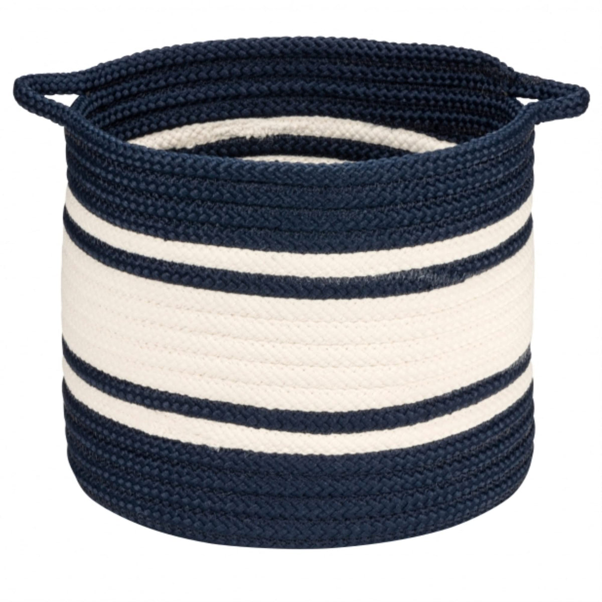 Colonial Mills Outland Basket, 14&quot;X14&quot;X12&quot;, Navy