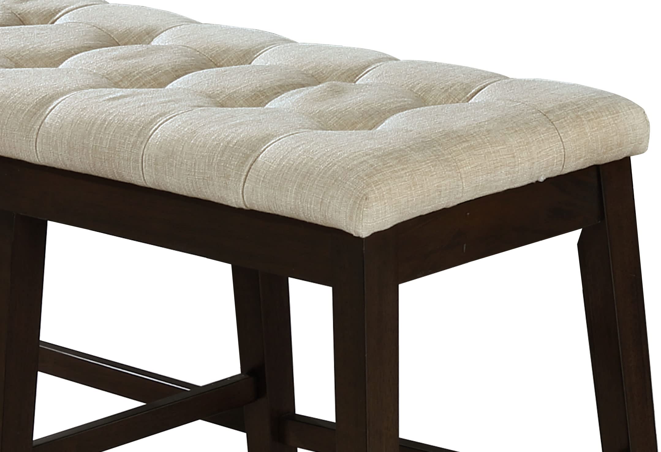 Furniture Dining Bench, Beige