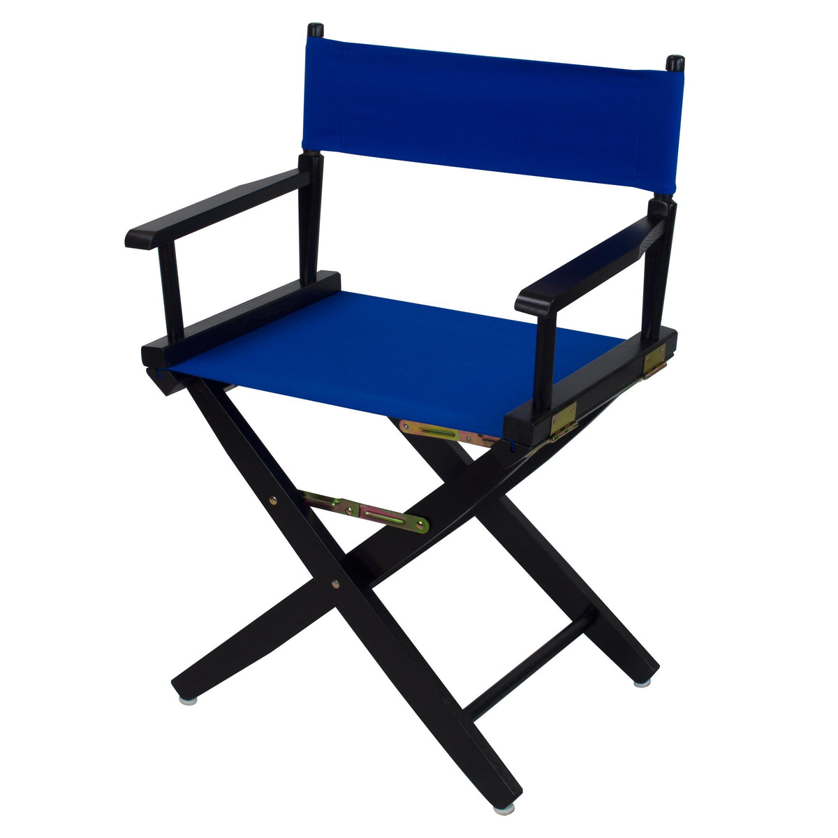 American Trails Extra-Wide Premium 18&quot; Director's Chair Black Frame with Royal Blue Canvas