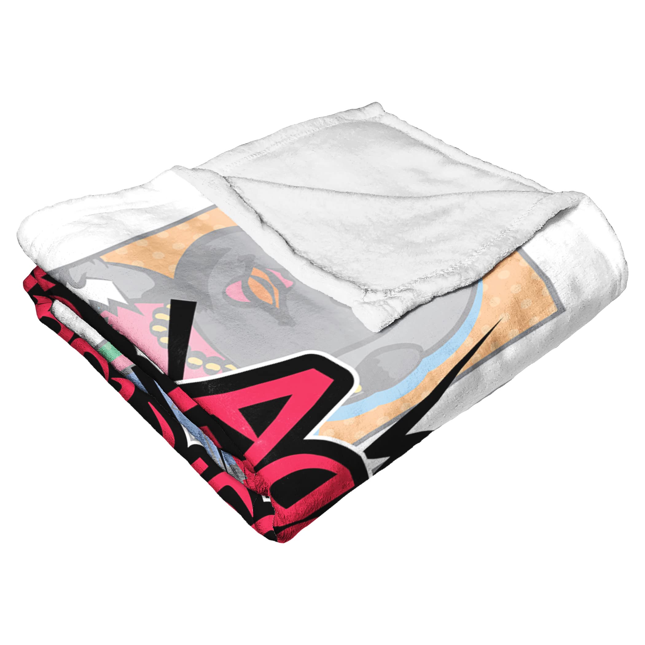 Northwest Aggretsuko Silk Touch Throw Blanket, 50'' X 60'', Comics