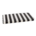 Sorra Home Sunbrella Corded Bench Cushion, 1 Count (Pack Of 1), Cabana Classic