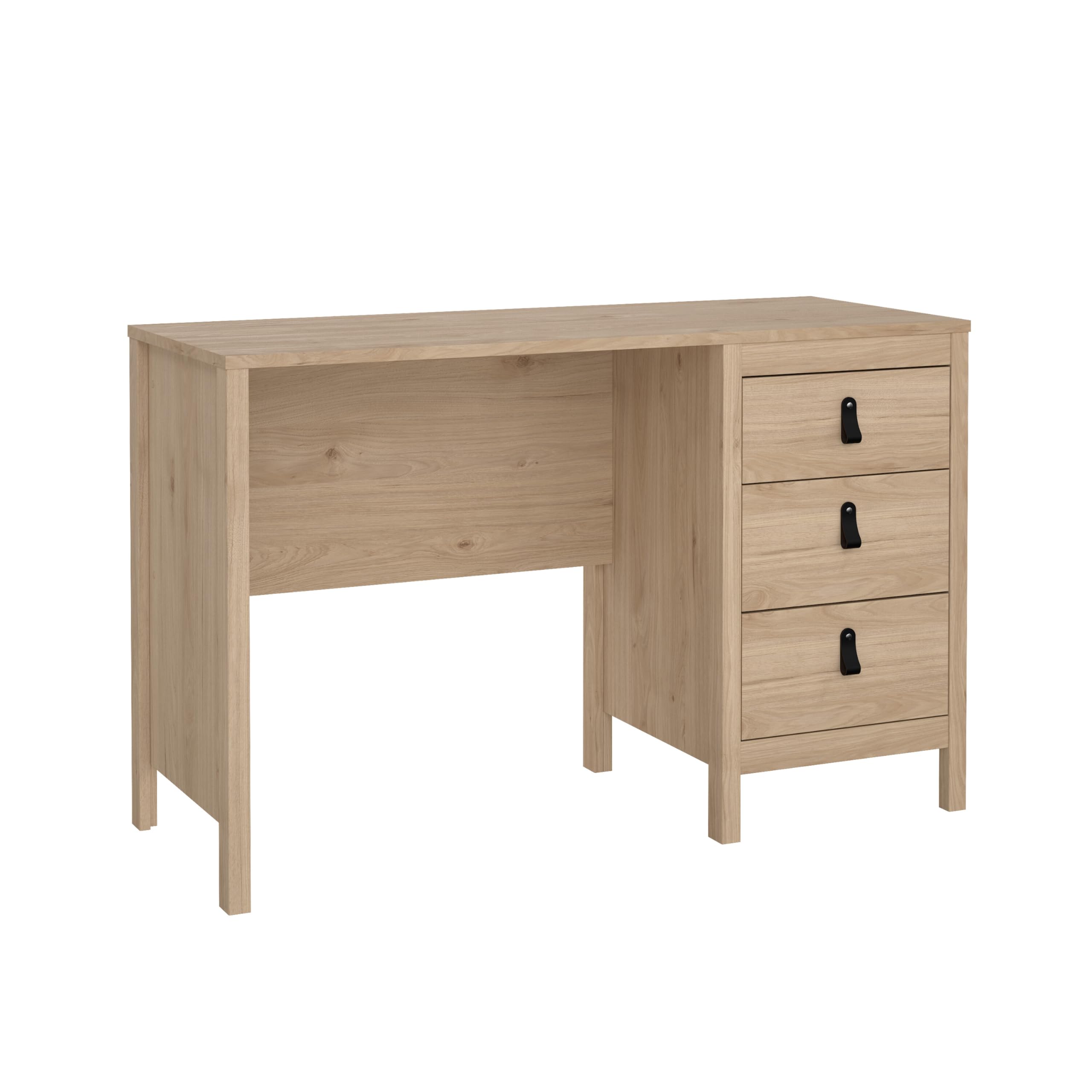 Home Office Writing Desk with 3 Storage Drawers