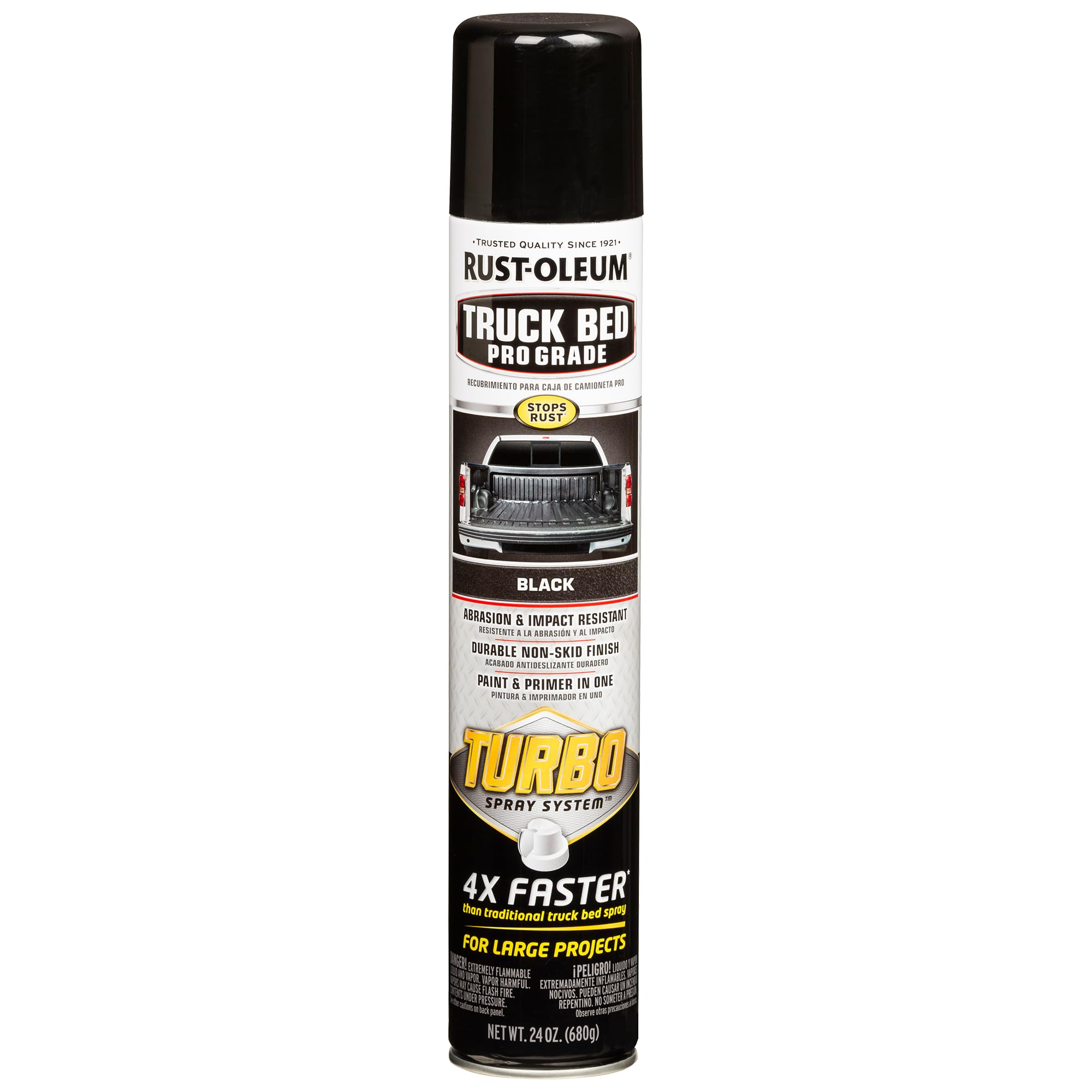 Rust-Oleum 340455 Truck Bed Spray Coating, 24 Oz, Black (Pack Of 1)