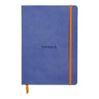 Rhodia Rhodiarama Softcover Notebook - 80 Dots Sheets - 6 X 8 1/4 - Sapphire Cover