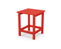 Polywood Long Island 18 Side Table, Sunset Red