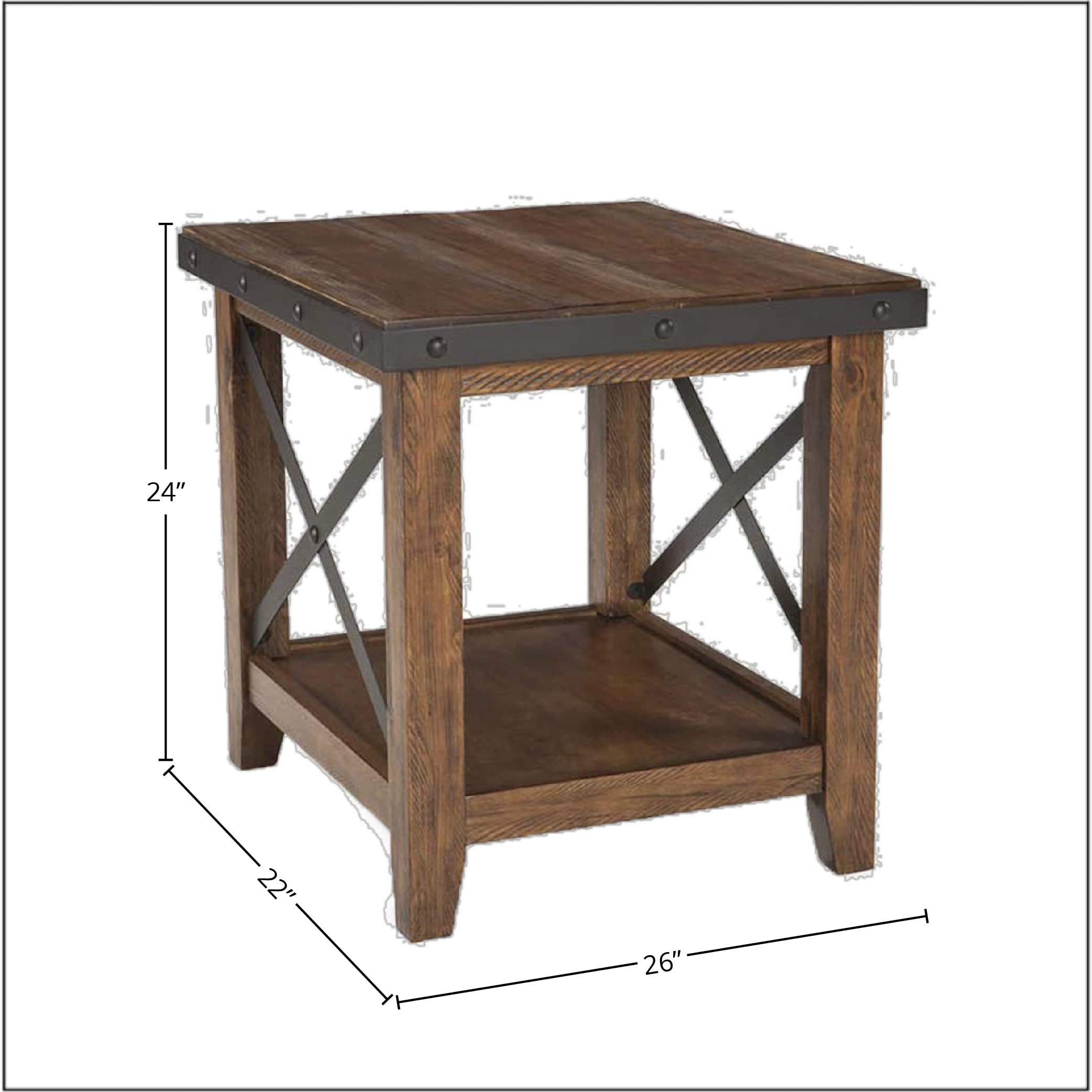 Taos End Table - Thumbnail 4