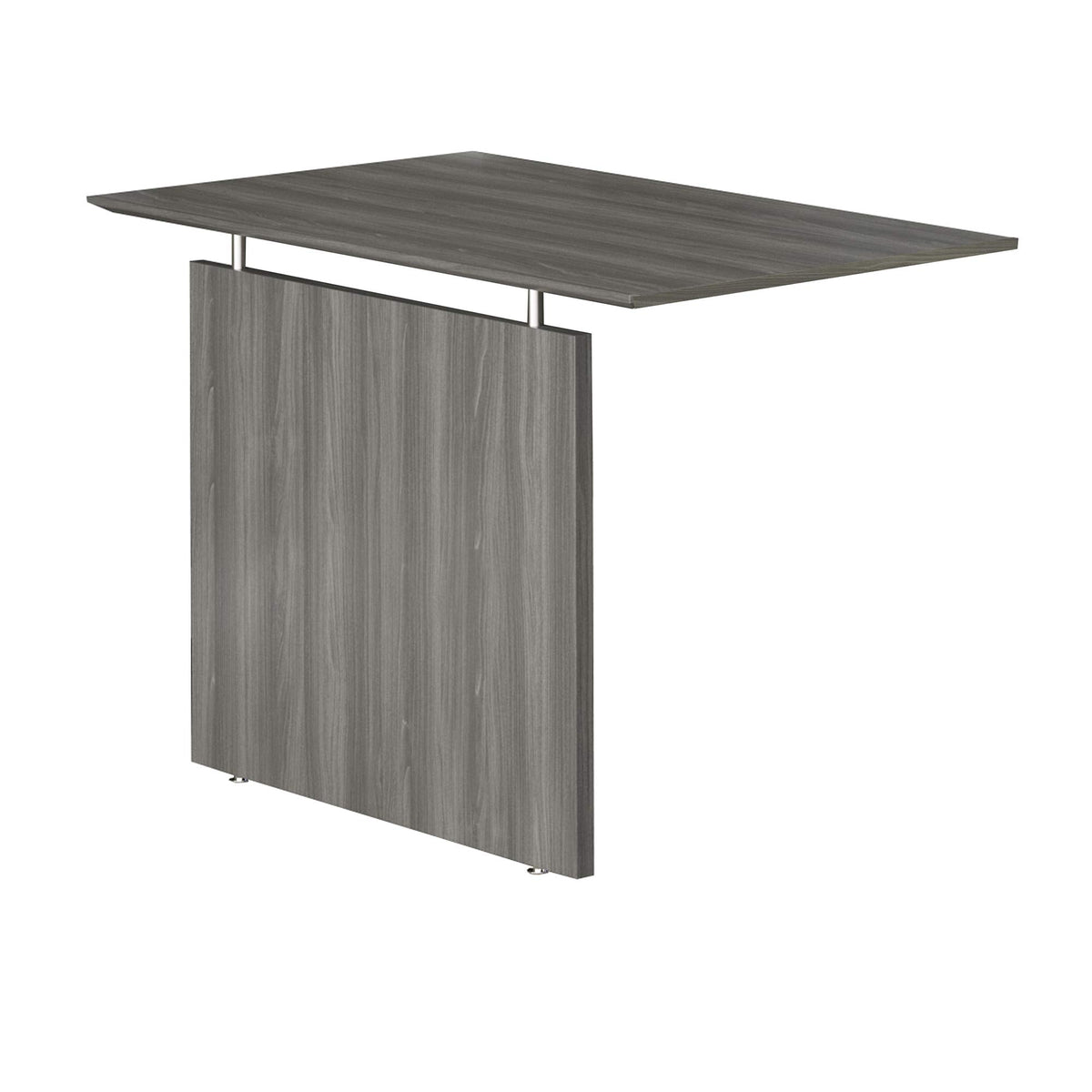 Safco Products Mnbdglgs Medina Desk, 481/2&quot;, Gray Steel Laminate