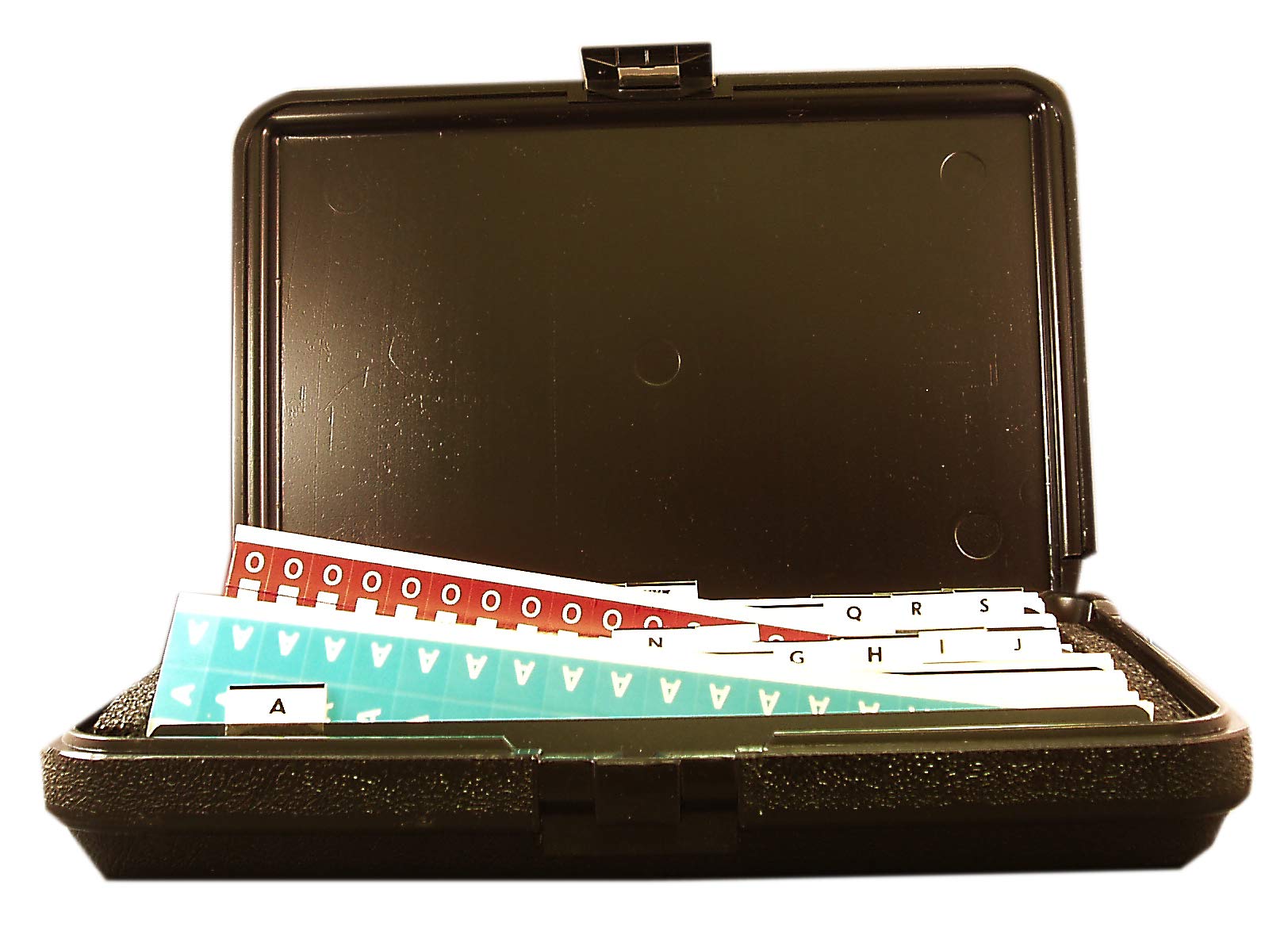 Tabbies Original Col'R'Tab 81950 Alpha Label Kit, A-Z Stips In Protective Case, Made In The Usa, Heavy Duty, 1/2'H X 1-1/2'W,