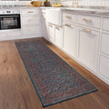 Dalyn Rugs Jericho Jc7 Navy 2'6" X 12' Rectangle Soft Runner Rug, Easy Clean, Non Shedding, Bedroom, Entry, Living Room, Dining Room, Kitchen Rug