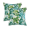 Funhome Waterproof Outdoor Throw Pillows For Patio Furniture,18X18 Inch Decorative Pillows Set Of 2 With Insert,Hidden Zipper He