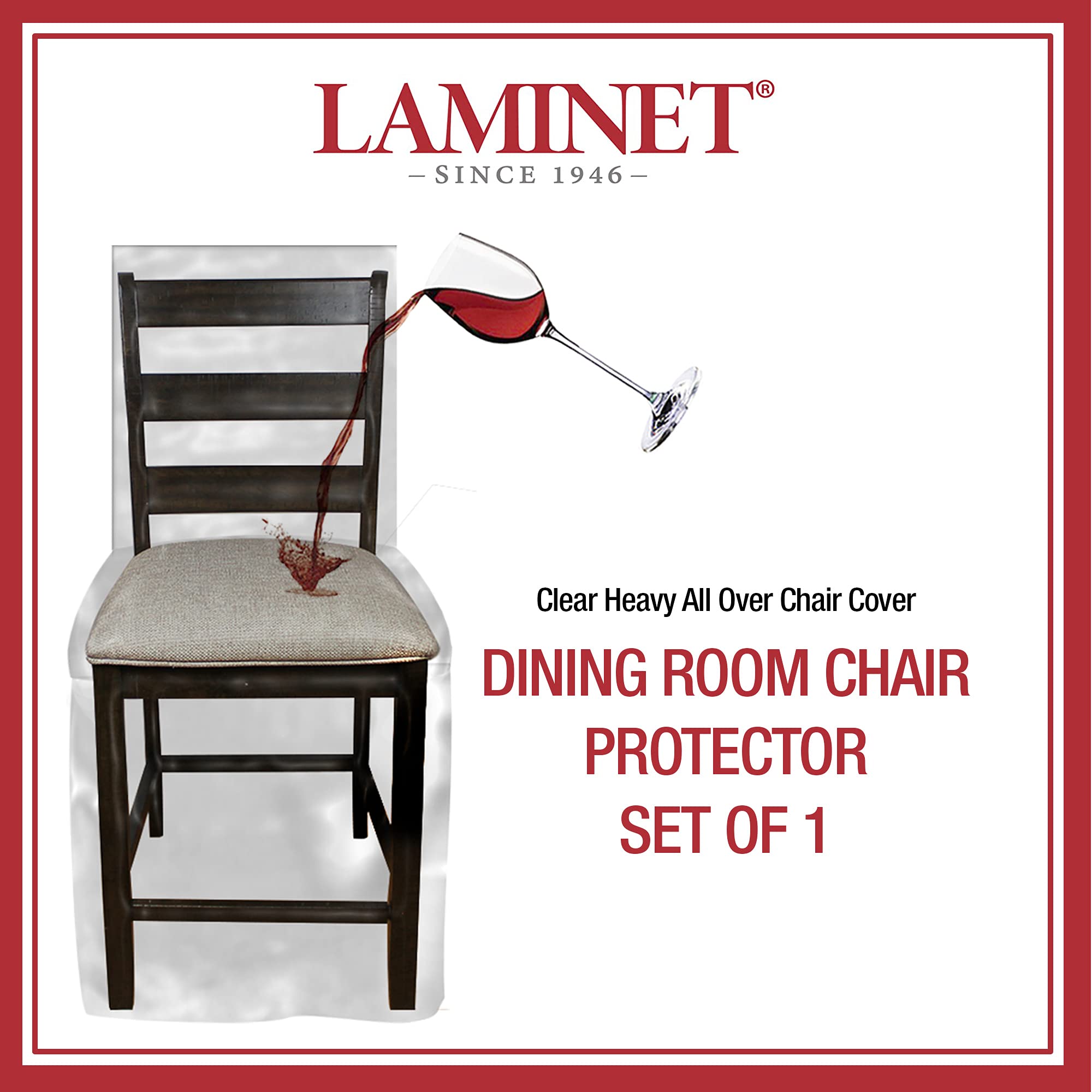 LAMINET Dining Room Chair Protector (set of 1)